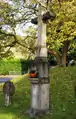Wegekreuz aus Trachyt