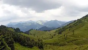 Almgebiet der Oberen Wallenburgalm