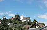 Obergrünburg mit Kirche