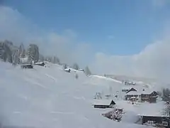 Winterstimmung bei Rohr und Oberhirschegg