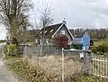 Oberhombrechen 10 mit alten Hausbäumen