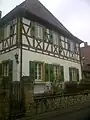 Ehemaliges evangelisches Pfarrhaus in Oberotterbach, erbaut 1732