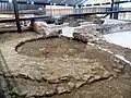 Fundamente des Südwestturms
