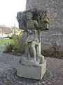 Denkmal des Hl. Sebastian auf dem Kirchplatz