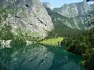 Blick auf das Ostufer (Fischunkelalm)