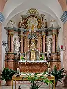 Altar der Marienkapelle in Obertheres