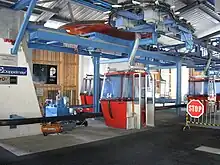 Im Inneren der Ochsengartenbahn-Talstation (2011)