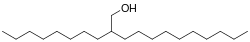 Strukturformel von 2-Octyldodecan-1-ol