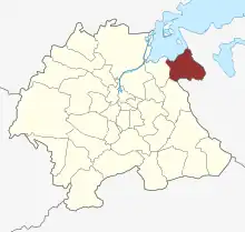 Lage des Agedrup Sogn in der Odense Kommune