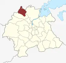 Lage des Allesø Sogn in der Odense Kommune