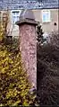 Halbmeilensäule an der B 173