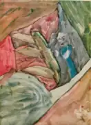 Dreimaster abends auf See (1922)