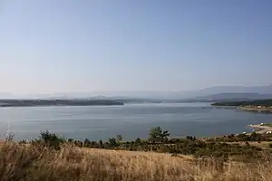 … der Ogosta-Stausee bei Montana …