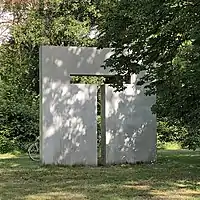 Erwin Heerich: ohne Titel, ca. 1975 (Aluminium)– zur Zeit nicht zu sehen