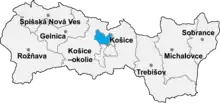 Okres Košice I in der Slowakei