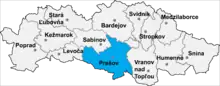 Okres Prešov in der Slowakei