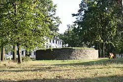 Beispiel einer runden Enthauptungsstätte (Hochgericht Hanau).