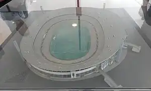 Modell des alten Estádio da Luz (Oktober 2015)
