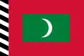 zwischen 1926 und 1932 eingeführte und bis 1953 verwendete Staatsflagge