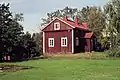Alte Holzhäuser in Huittinen