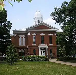 Oldham County Courthouse, gelistet im NRHP