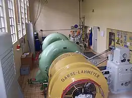 Wasserkraftwerk Oleftalsperre mit GL-Generatoren