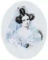 Alexandra Alexejewna Olenina, geb. Dolgorukowa, 1833