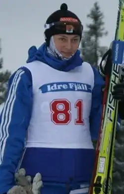 Olga Wiluchina (links)