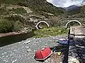 Pont à deux arches