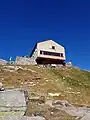 Olperer Hütte von unten