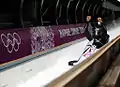 Silbermedaillengewinner Steven Holcomb und Steven Langton