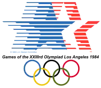 Logo Olympische Spiele 1984