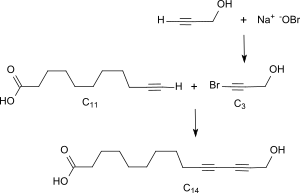 Omega-Hydroxydiacetylencarbonsäuren