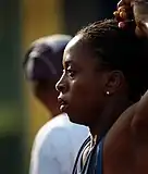 Omolade Akinremi verpasste als Fünfte ihres Halbfinallaufs das Finale um einen Rang