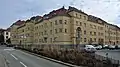 Onno-Klopp-Gasse 12–16, das letzte dokumentierte Gebäude