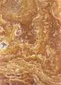 Onyxmarmor aus der Region Tlemcen (DZ).