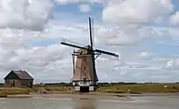 Mühle: poldermolen het Noorden