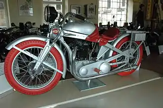 Opel Motoclub (1930)unter Federgabel beschrieben