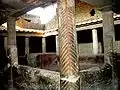 Villa von Oplontis, Peristyl