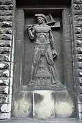 Figur Zementarbeiter