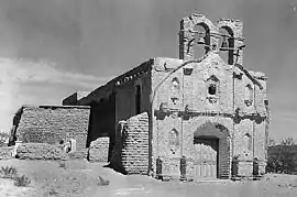 Missionsstation in Oquitoa (historische Aufnahme)