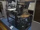 Gesamtansicht der Oramics-Maschine im Original