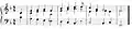 Intonation (3-stimmig) mit Sequenz