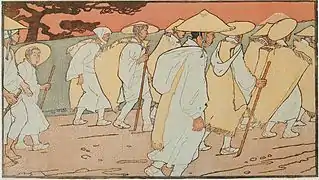 Fuji-Pilger, 1901