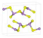 As2S3 (Orpiment) im Festkörper