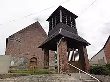 Campanile der Kirche von Orsinval in Frankreich