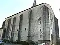 Nordseite des Kirchenschiffs.