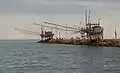 Zwei Trabocchi