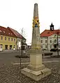 Distanzsäule in Ortrand