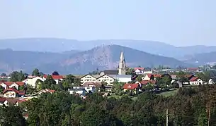 Ortsansicht von Freinberg Richtung Nordosten